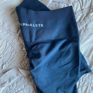 Alphalete Amplify Short 4.5" in Whale Blue